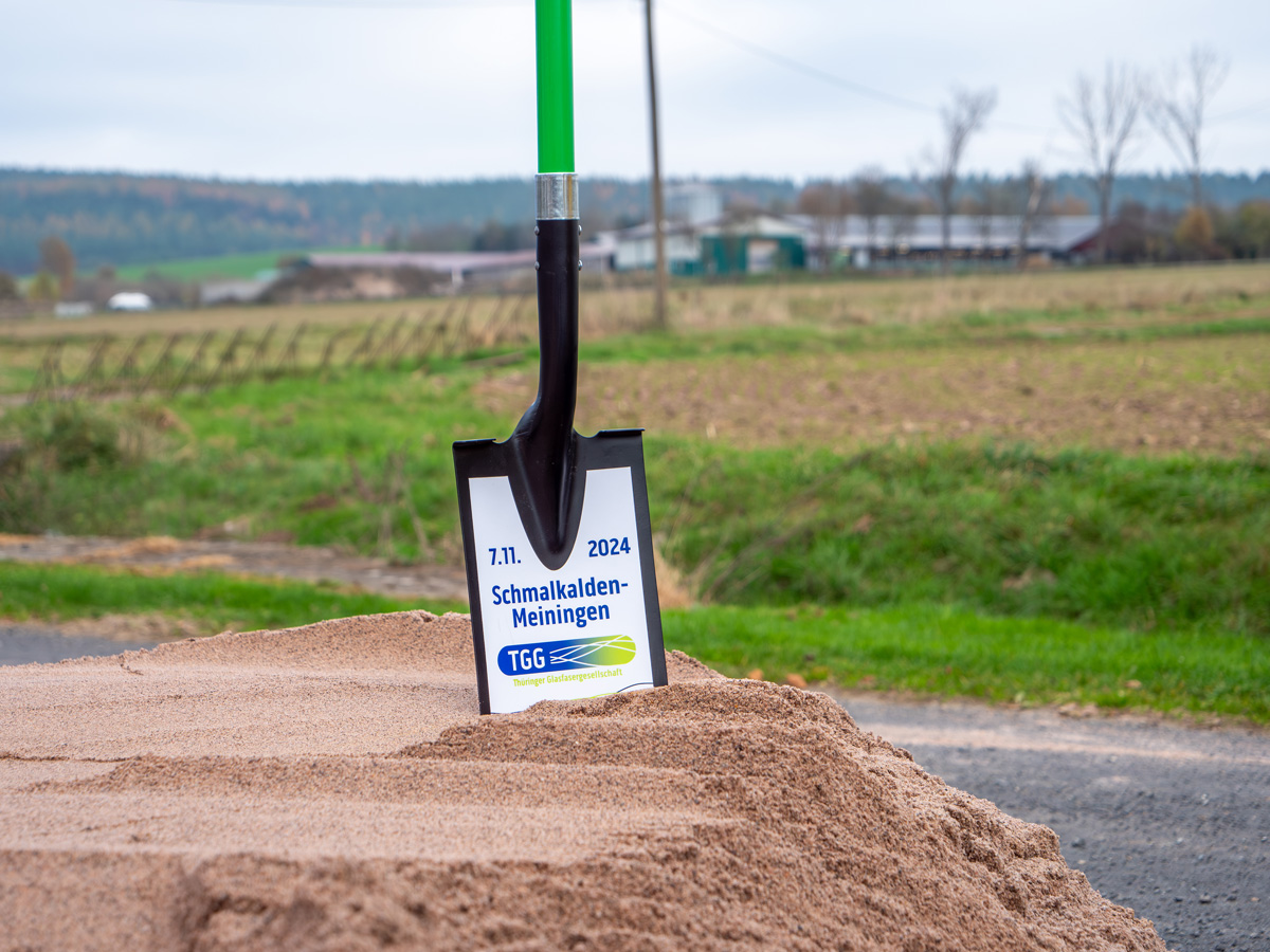 TGG – Spatenstich in Rosa am 07.11.2024