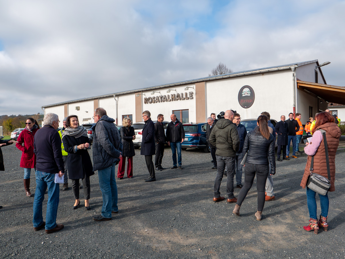 TGG – Spatenstich in Rosa am 07.11.2024