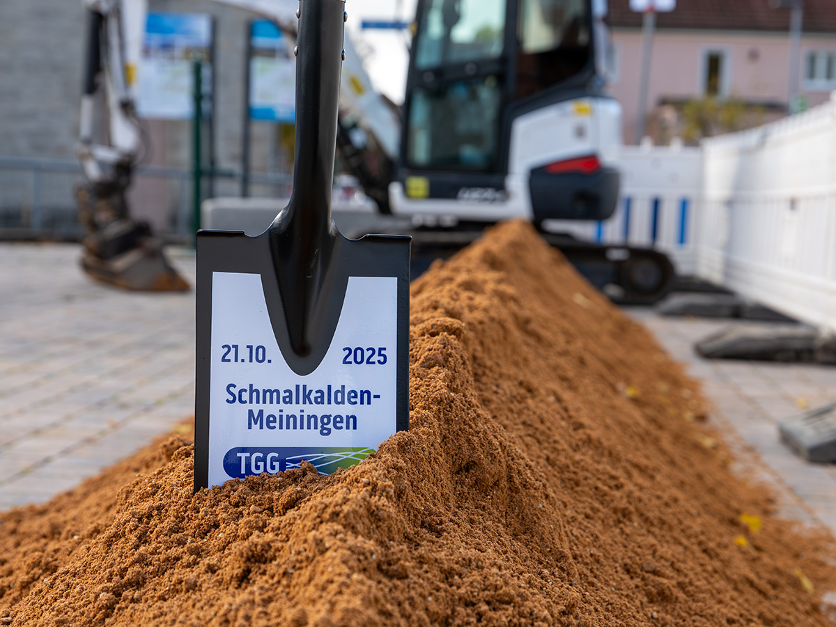 TGG – Spatenstich in Bauerbach am 21.10.2025