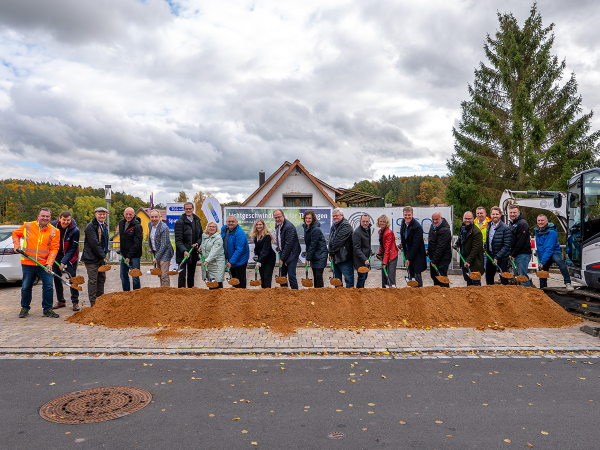 TGG – Spatenstich in Bauerbach am 21.10.2025