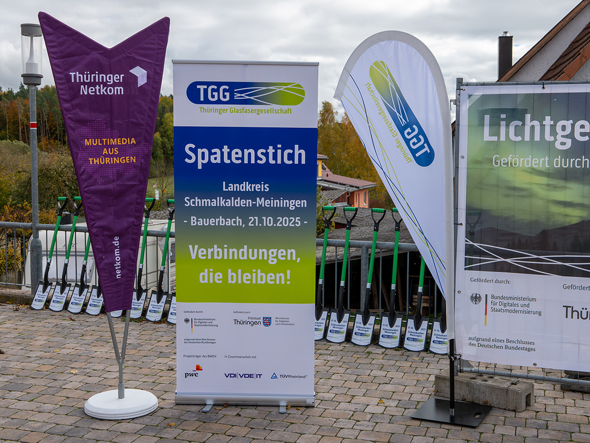 TGG – Spatenstich in Bauerbach am 21.10.2025