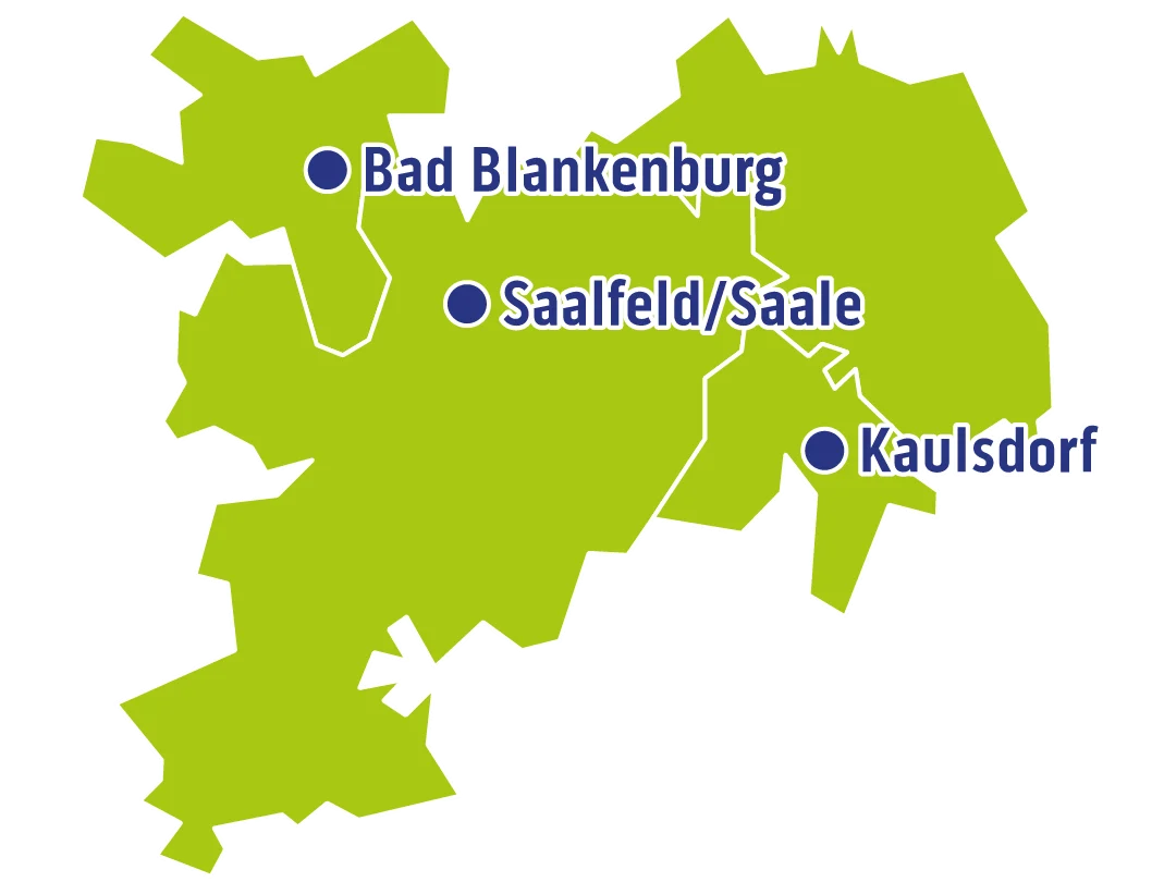 Landkreis Saalfeld-Rudolstadt Cluster 1 Landkreis Saalfeld-Rudolstadt Cluster 1