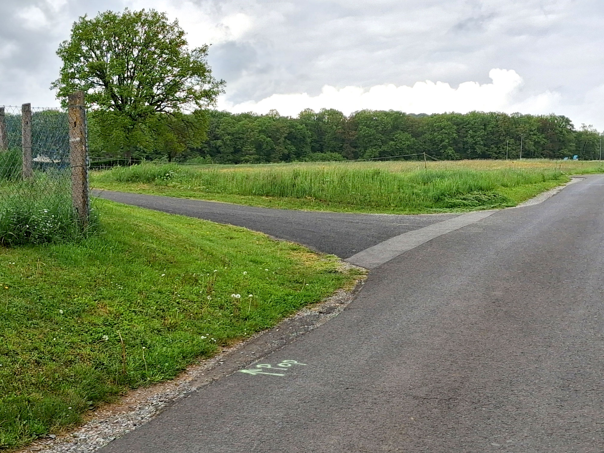 Vorgesehener Standort des POP im Ortsteil Herpf